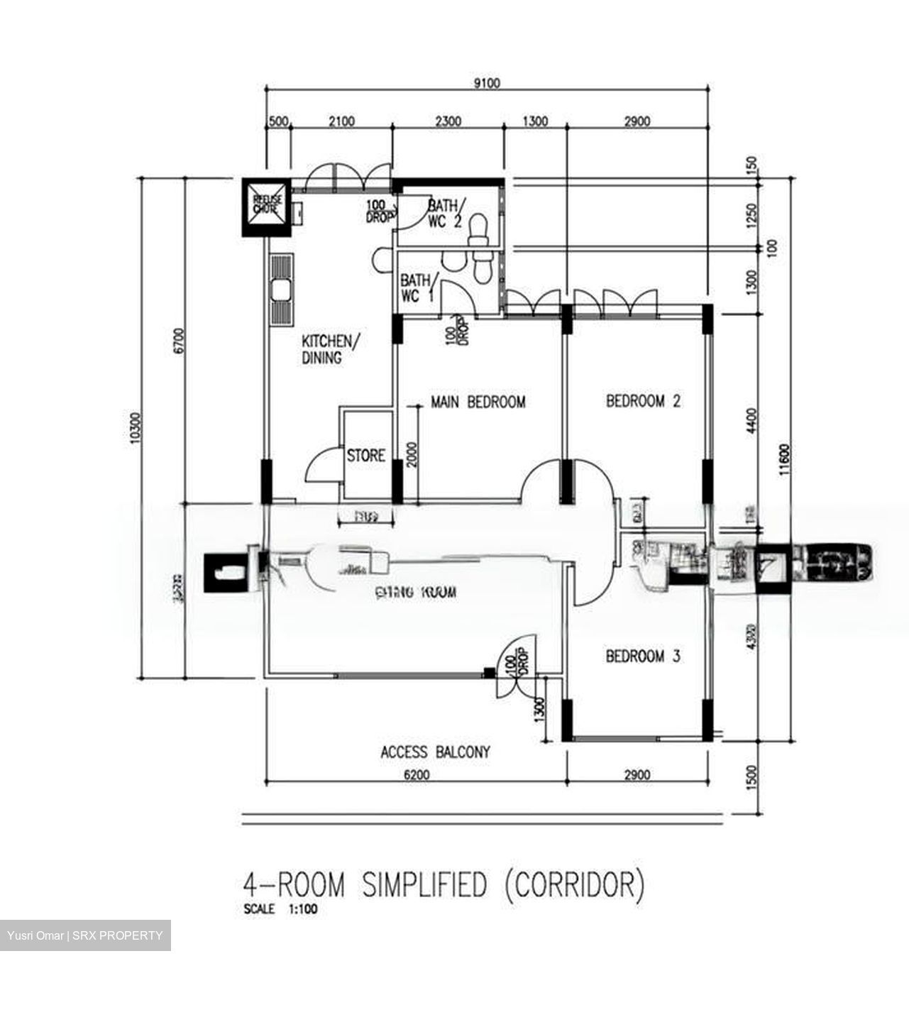 Blk 812 Khatib Gardens (Yishun), HDB 4 Rooms #466310231